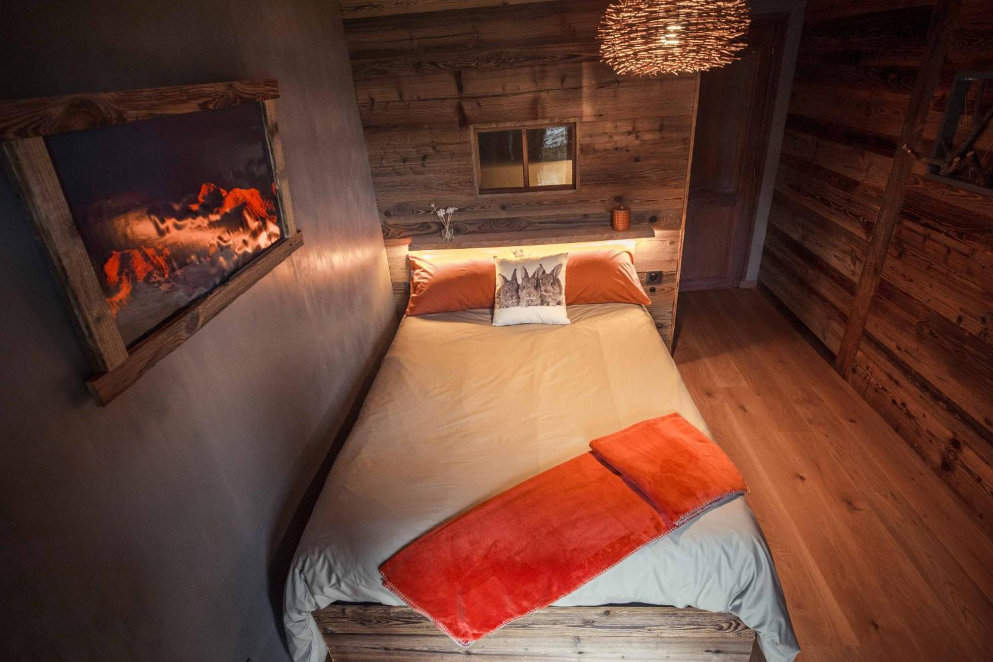 Chambres En Chalet Petit Dejeuner Inclus La Cote d'Arbroz Exterior foto